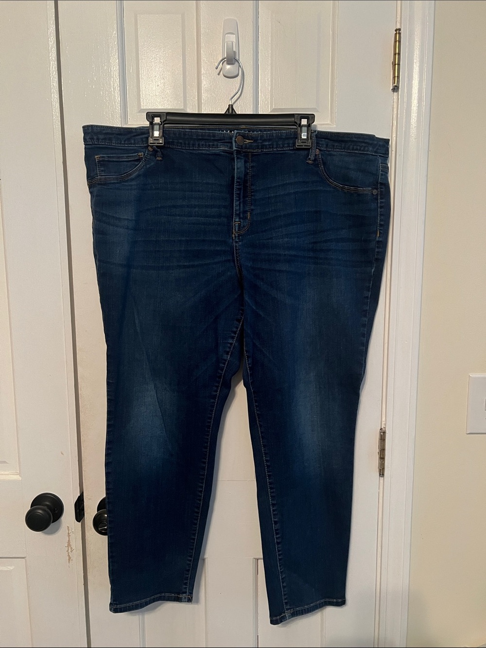 Ava & Viv Dark Blue Ankle Stretch Jeans